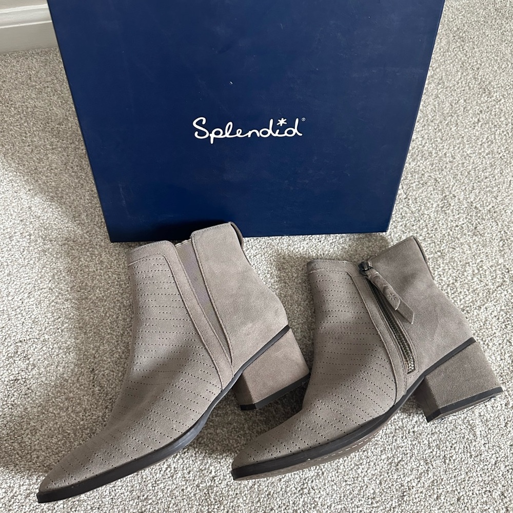 Splendid Suede Booties